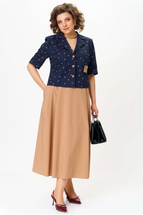 AIRA STYLE 24120 А Костюм юбочный