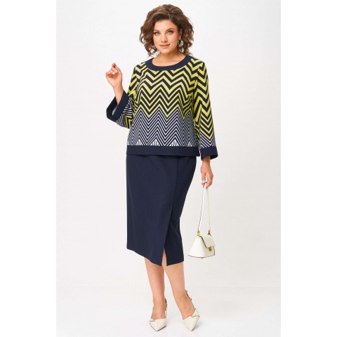 AIRA STYLE 24126 Костюм юбочный