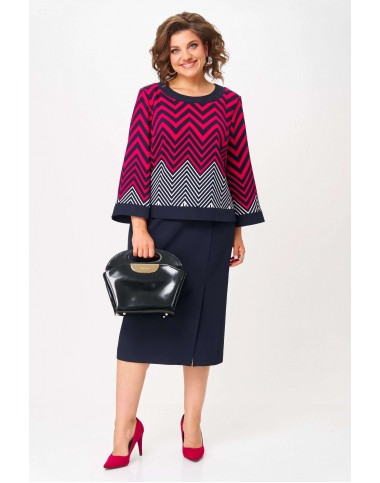 AIRA STYLE 24126 Костюм юбочный