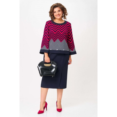 AIRA STYLE 24126 Костюм юбочный