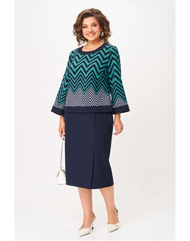 AIRA STYLE 24126 Костюм юбочный