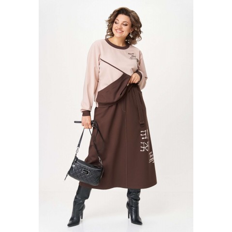 AIRA STYLE 24129 Костюм юбочный