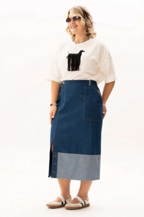 ALGRANDA 4148 Костюм юбочный