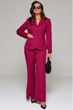 BEAUTIFUL-FREE 6196 фуксия Костюм брючный