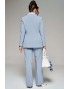 BEAUTIFUL-FREE 6209 голубой Костюм брючный