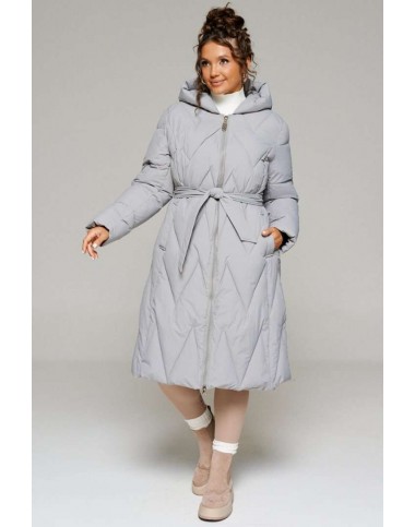 BEAUTIFUL-FREE 6246 серый Пальто