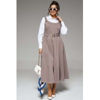 BEAUTIFUL-FREE 6263 капучино+белый Комплект