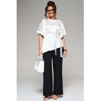 BEAUTIFUL-FREE 6278 молочный + чёрный Комплект