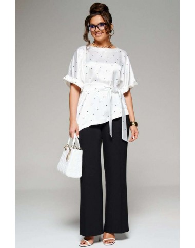 BEAUTIFUL-FREE 6278 молочный + чёрный Комплект