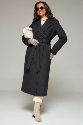 BEAUTIFUL-FREE 7010 графит Пальто