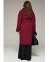 BEAUTIFUL-FREE 7015 бордовый Пальто