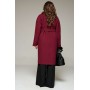 BEAUTIFUL-FREE 7015 бордовый Пальто