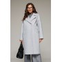 BEAUTIFUL-FREE 7024 светло-серый Пальто