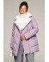 BEAUTIFUL-FREE 8020 лиловый Пальто