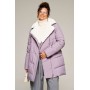 BEAUTIFUL-FREE 8020 лиловый Пальто