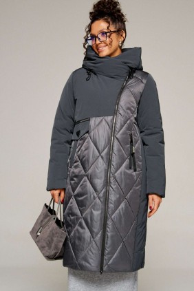 BEAUTIFUL-FREE 8023 графит Пальто