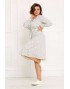 BEGIMODA 1029 цветочный принт Платье