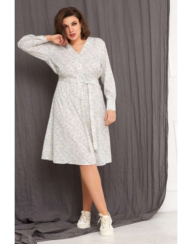 BEGIMODA 1029 цветочный принт Платье