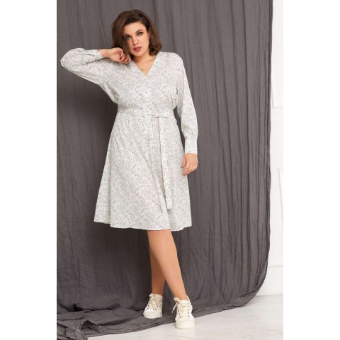 BEGIMODA 1029 цветочный принт Платье