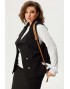 BEGIMODA 3044 чёрный Костюм юбочный