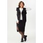 BEGIMODA 3044 чёрный Костюм юбочный