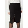 BEGIMODA 3044 чёрный Костюм юбочный