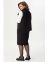 BEGIMODA 3044 чёрный Костюм юбочный