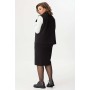 BEGIMODA 3044 чёрный Костюм юбочный