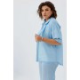 BEGIMODA 3065 голубой Костюм брючный