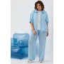 BEGIMODA 3065 голубой Костюм брючный