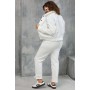 BEGIMODA 3066 молочный Костюм брючный