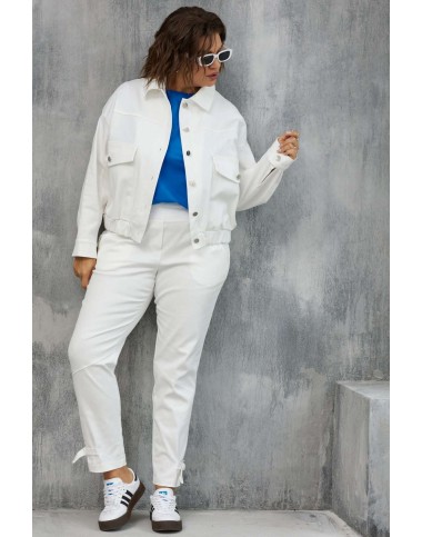 BEGIMODA 3066 молочный Костюм брючный