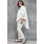 BEGIMODA 3066 молочный Костюм брючный