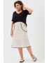 BEGIMODA 5013 шампань Юбка