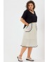 BEGIMODA 5013 шампань Юбка