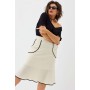 BEGIMODA 5013 шампань Юбка