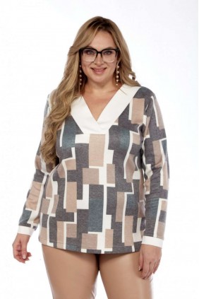ELL STYLE 2349 Блуза ELL STYLE 2349 Блуза