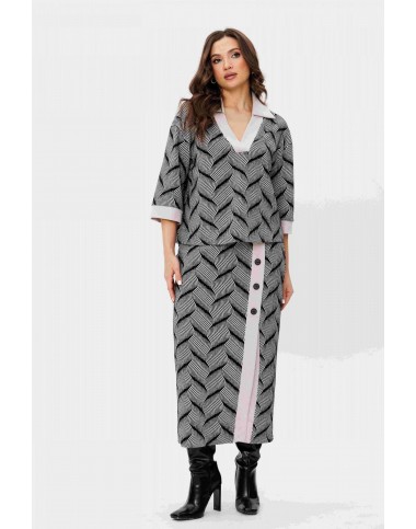 FANTAZIA MOD 5036 Костюм юбочный