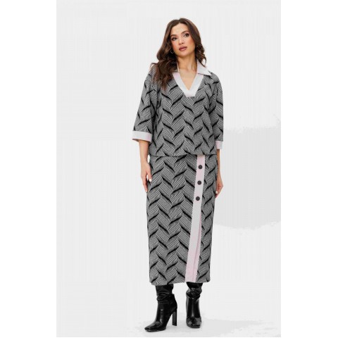 FANTAZIA MOD 5036 Костюм юбочный