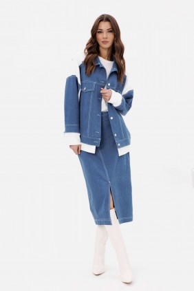 FANTAZIA MOD 5083 Костюм юбочный