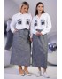 KIVVI WEAR  4321-4322-1 Костюм юбочный