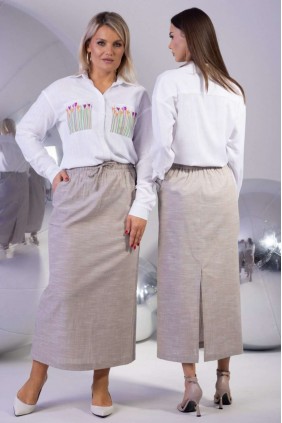 KIVVI WEAR  4321-4322-2 Костюм юбочный