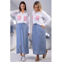 KIVVI WEAR  4321-4322-3 Костюм юбочный