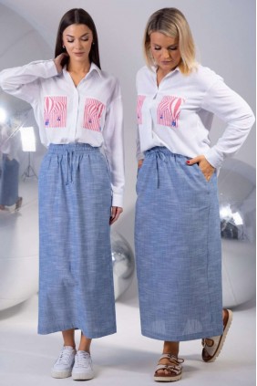 KIVVI WEAR  4321-4322-3 Костюм юбочный