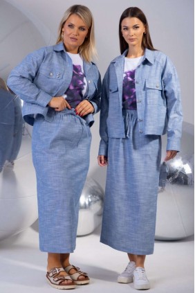 KIVVI WEAR  4322-3 Юбка