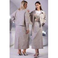 KIVVI WEAR  4323-4322-2 Костюм юбочный