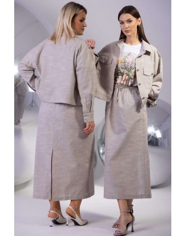 KIVVI WEAR  4323-4322-2 Костюм юбочный
