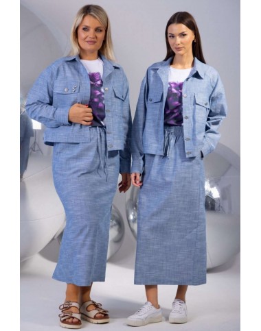 KIVVI WEAR  4323-4322-3 Костюм юбочный