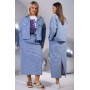 KIVVI WEAR  4323-4322-3 Костюм юбочный