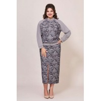 MIRA-FASHION 5602 Костюм юбочный